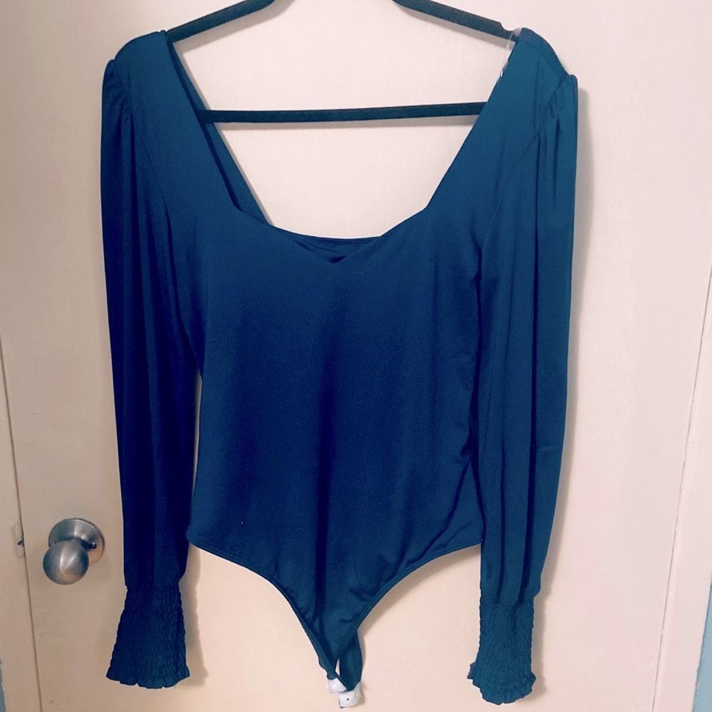 New Teal long sleeve body
